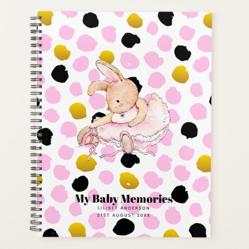 Lilibet Baby Memories Journal Princess Ballerina Planner