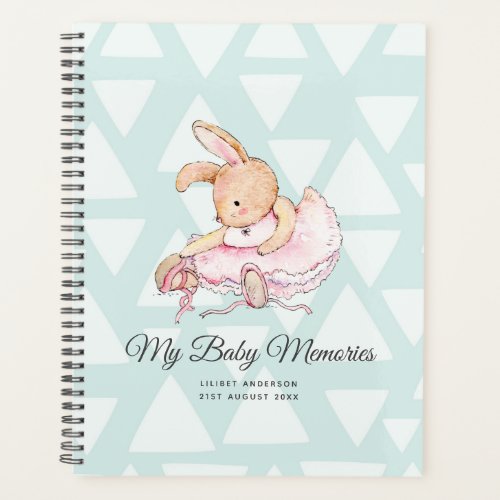 Lilibet Baby Memories Journal Princess Ballerina Planner