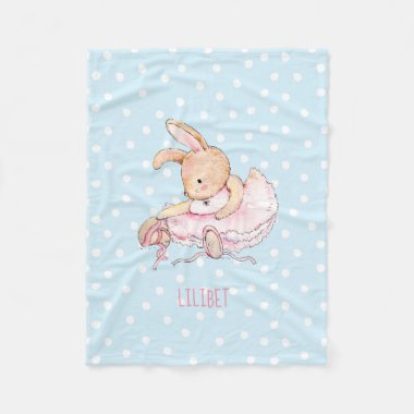 Lilibet Named Baby Gifts Fit For A Princess Fleece Blanket