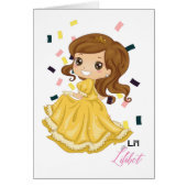 Lilibet Named Golden Princess Girl Gifts (Front)
