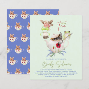Lilibet Tea Party Shower Invite Fit for Princess