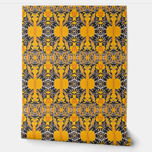 Lilies 2 wallpaper  (Unrolling)