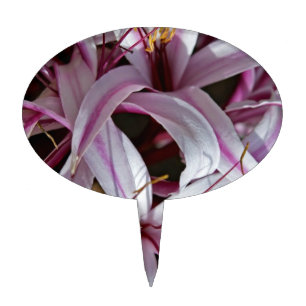 Lilies Cake Topper