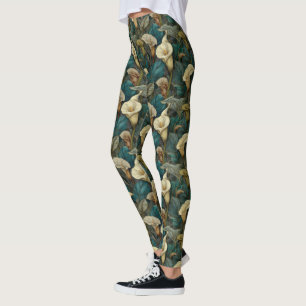 lilies Flower Gym Wear Calla lilies Aesthetic Leggings