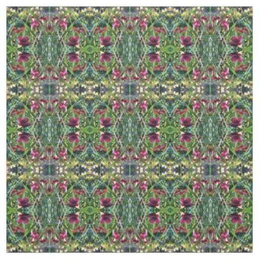 Lilies! geo 1.5 fabric