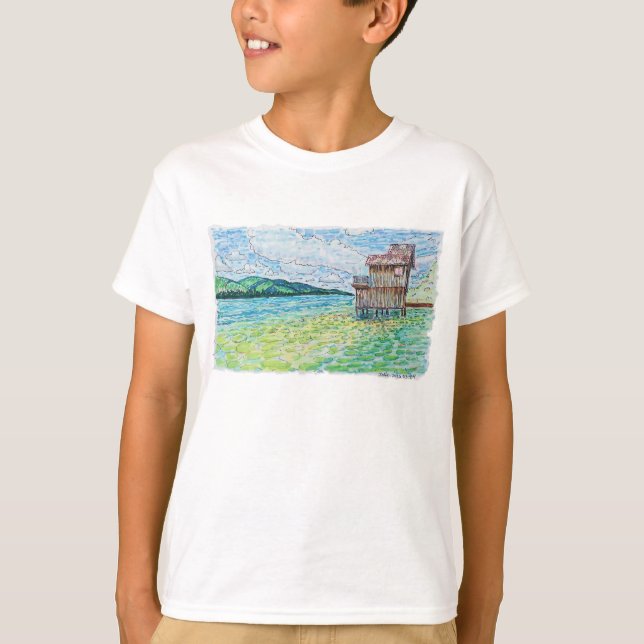 Lilies in Lake T-Shirt (Front)
