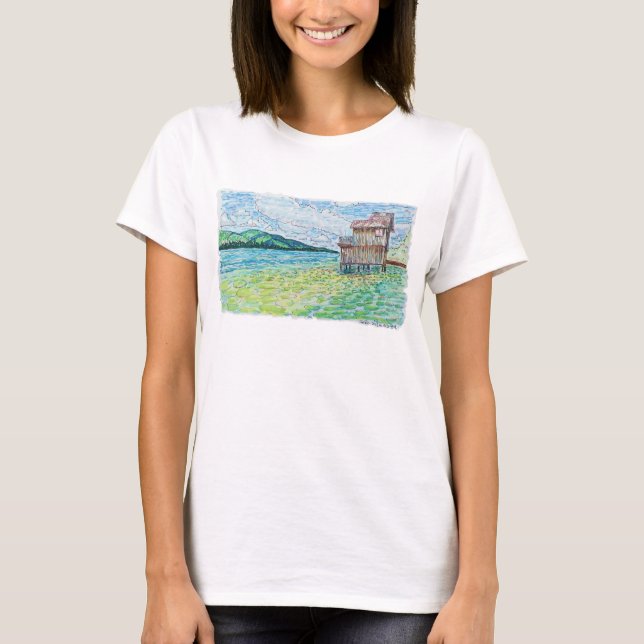 Lilies in Lake T-Shirt (Front)