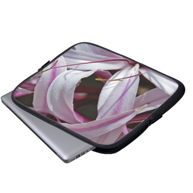Lilies Laptop Sleeve (Front Bottom)