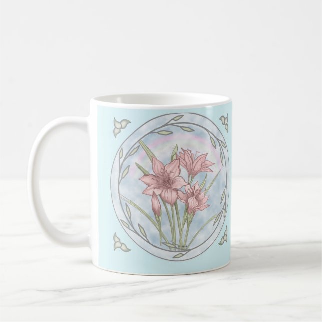 Lilies  mug (Left)