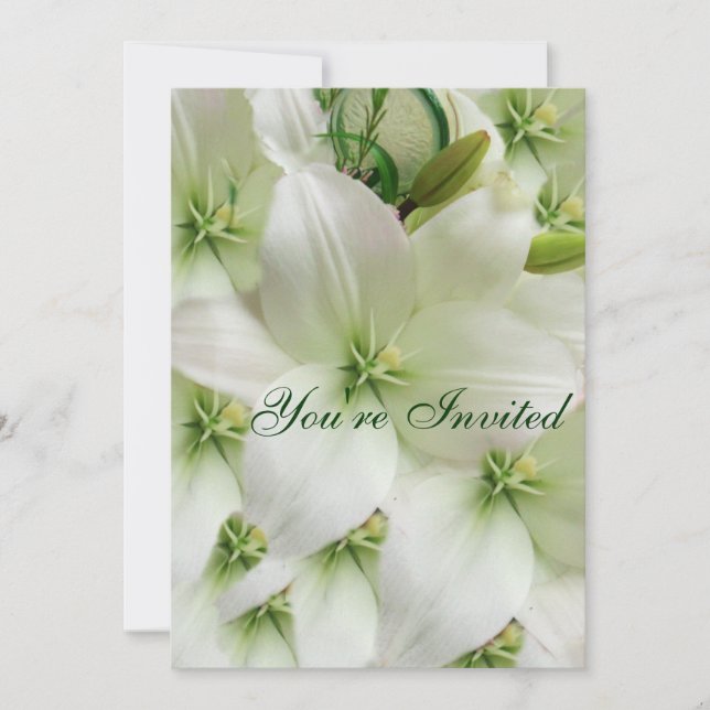 Lilies of Love_Invitation Invitation (Front)