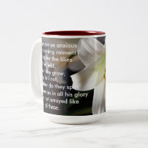 Lilies of the Field - Mug