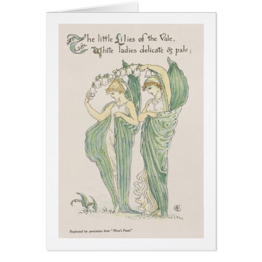 Lilies of the Vale, from Flora's Feast, 1901 (colo (Front)