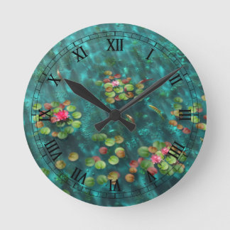 Lilies on the Water Clock