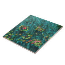 Lilies on the Water Decorative Tile / Trivet