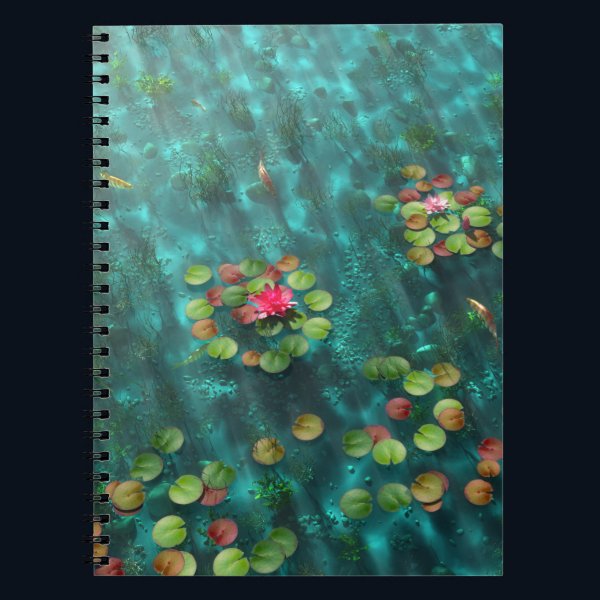 Lilies on the Water Notebook