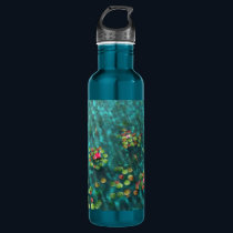 Lilies on the Water Water Bottle
