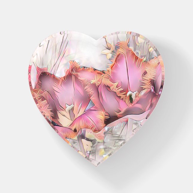 Lilies Paperweight (Front)