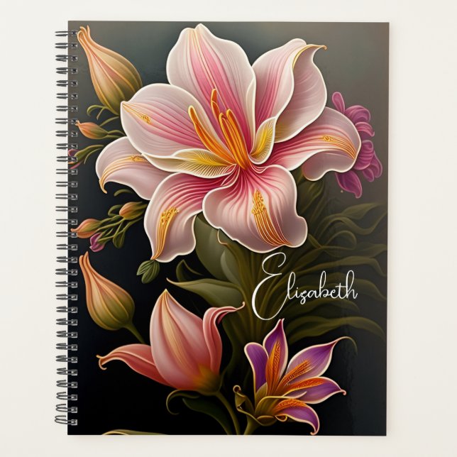 Lilies Planner (Front)
