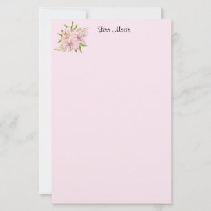 Lilies Stationery Paper