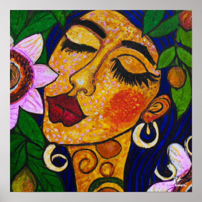 Lilikoi Kiss Poster and Downloadable Art print (Front)