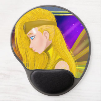 Lilin OC - Cyborg angel - Starset inspired art Gel Mouse Pad