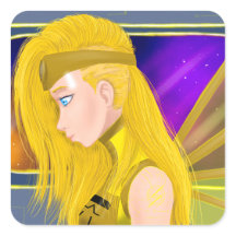 Lilin OC - Cyborg angel - Starset inspired art