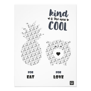 Lil'Inspirations #24 - Kind is the new cool Photo Print