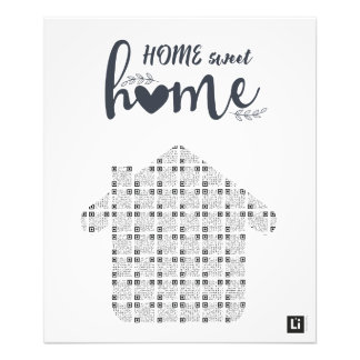 Lil'Inspirations #28 - Home Sweet Home Fotodruck Photo Print
