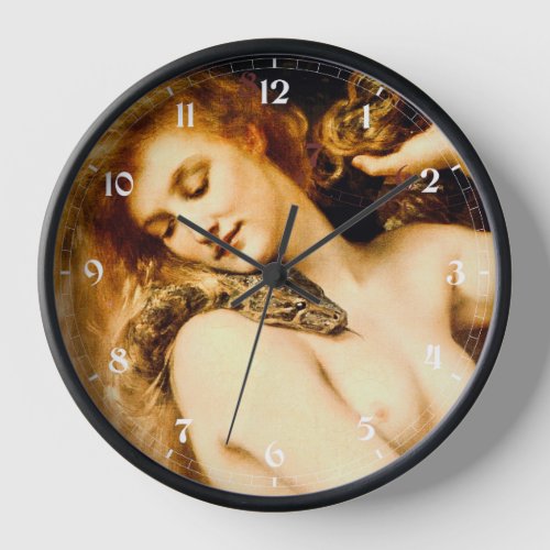 Lilith by John Collier Clock