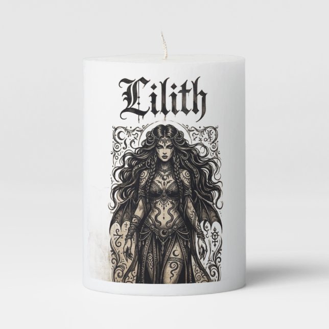 lilith candle (Front)