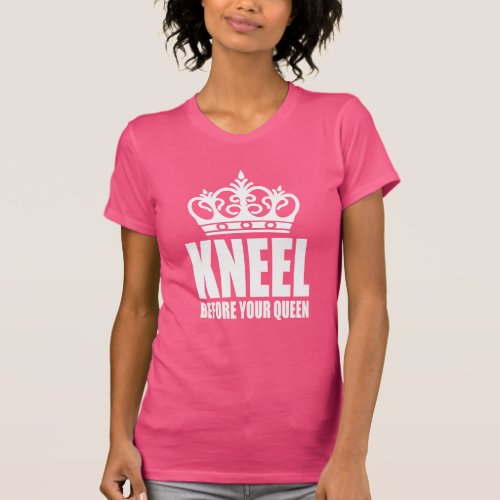 Lilith Chastity Kneel T_Shirt