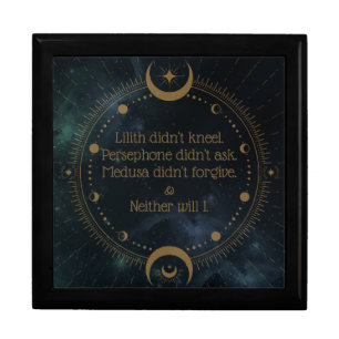 Lilith Didn't Kneel Divine Rebellion Inspirational Gift Box