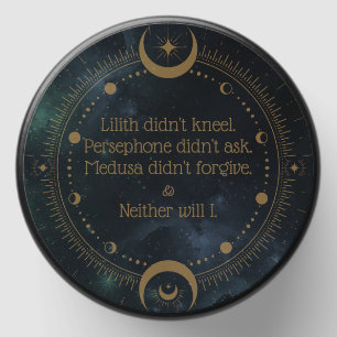 Lilith Didn't Kneel Divine Rebellion Inspirational Mini Candle Favors