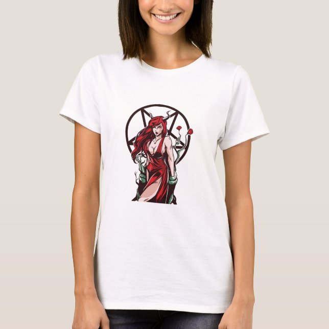 Lilith Pagan Goddess T-Shirt (Front)