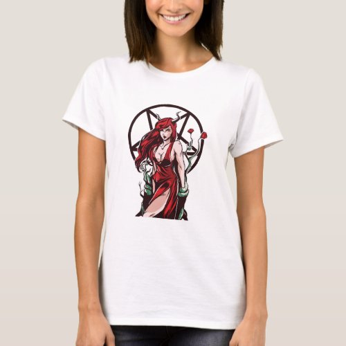 Lilith Pagan Goddess T_Shirt