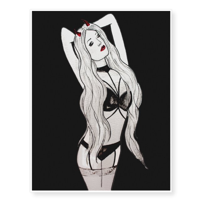 Lilith Temporary Tattoos (Front)