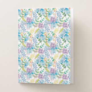 Lilla forest  pocket folder