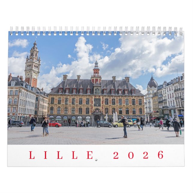 Lille 2026 calendar (Cover)