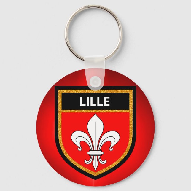 Lille Flag Keychain (Front)