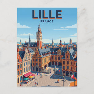 Lille France Postcard