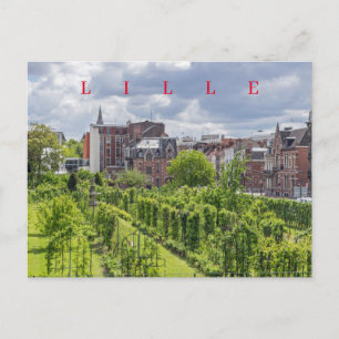 Lille Jardin d'arboriculture fruitière postcard