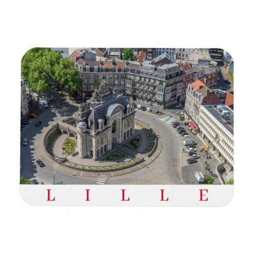 Lille Porte de Paris fridge magnet