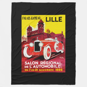Lille ~ Salon Regionale de L'Automobile Fleece Blanket