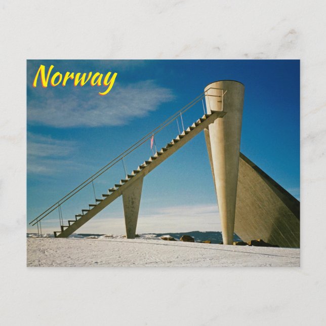 Lillehammer Norway Postcard (Front)