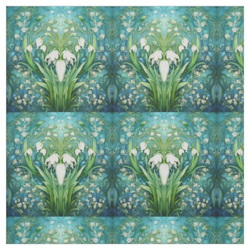 Lilley of the Valley 2 Fabric