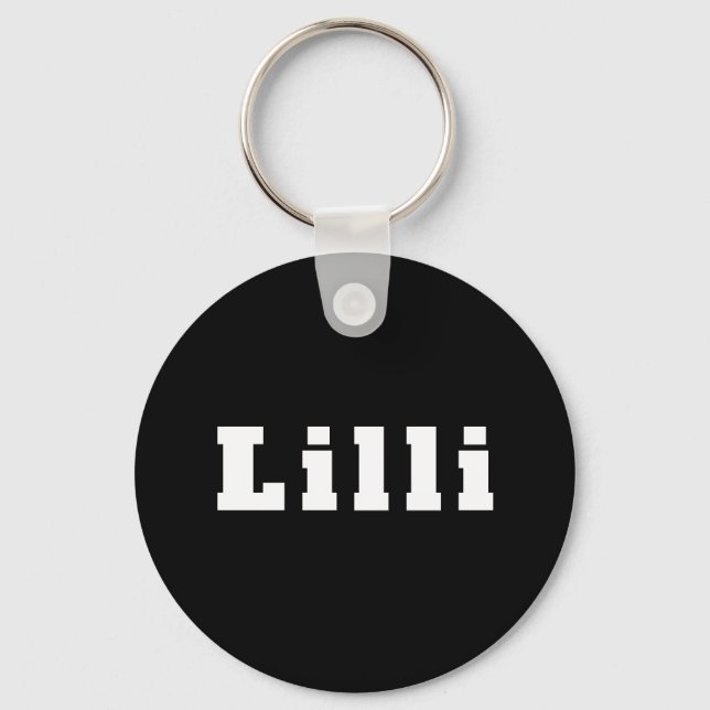 Lilli Keychain (Front)