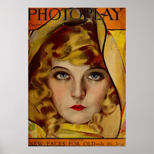 Lillian Gish Decorative Poster