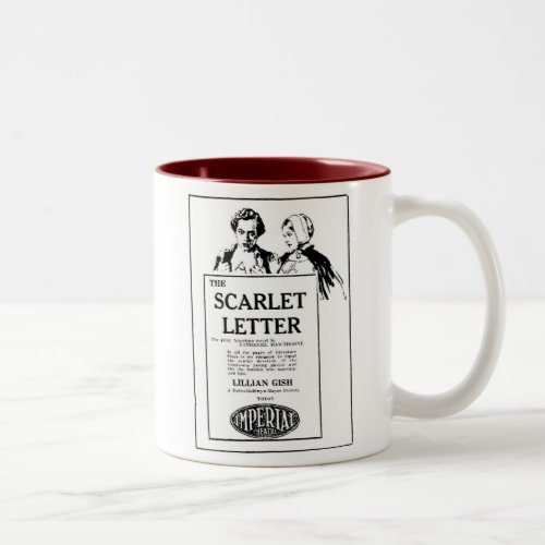 Lillian Gish THE SCARLET LETTER 1927 Two_Tone Coffee Mug