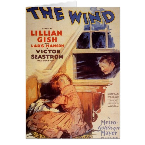 Lillian Gish The Wind movie poster