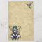 "Lillian" Gothic Hummingbird Fairy Art Stationery